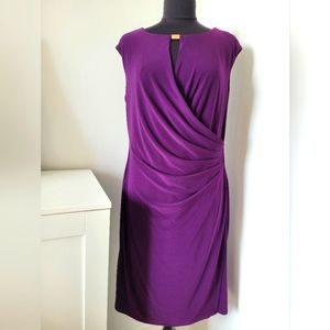 Ralph Lauren purple dress size 16